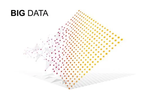Data Sorting. From Chaos to System. Artificial intelligence.Big data.Smart 스톡 일러스트