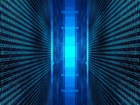 Data space Stock Illustration