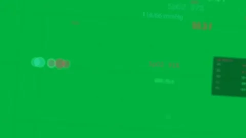 On data spike cyan orb doubling and pulsing while labels slide showing vitals on Stock Footage 329549034