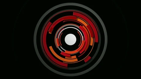 Data spinning animation Stock Footage 95308137