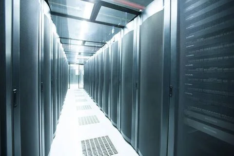  Data storage Centre for Internet servers Beijing China Copyright: xBluexJ... Stock Photos