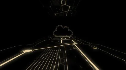 Data storage concept abbstract background. イラスト素材