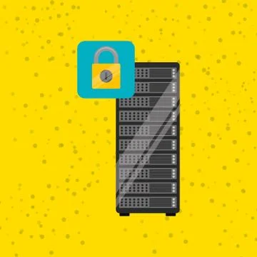 Data storage design 스톡 일러스트