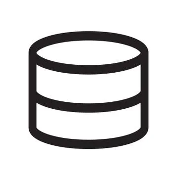 Data Storage icon Illustration design Illustrazione stock
