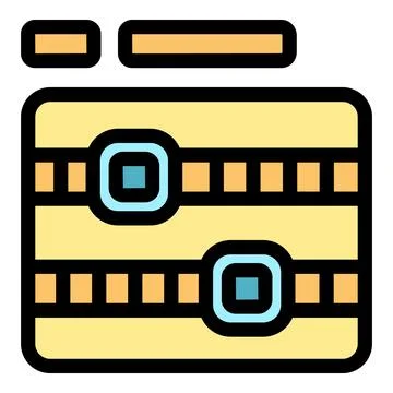 Data storage representing secure and reliable backup solutions イラスト素材