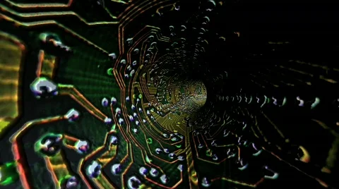 Data Storm 04 - HD Stock Footage 74117