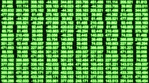 Data Storm 0403 - HD 1080p Stock Footage 37800122