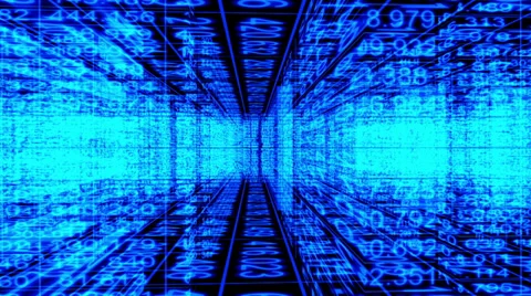 Data Storm 0407 - HD 1080p Stock Footage 37812644