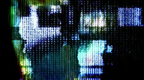 Data Storm 0509 - HD 1080p Stock Footage 37827745