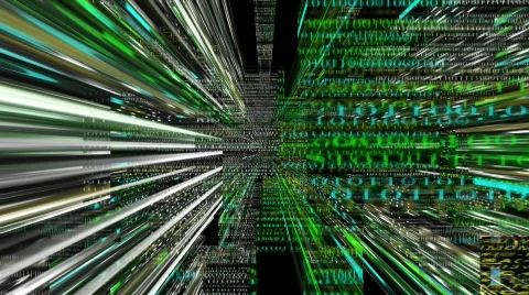 Data Storm 28 - HD Video stock 77780