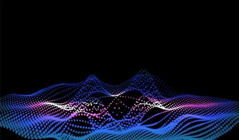 Data stream background Illustrazione stock