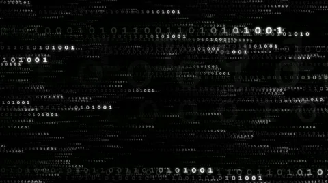Data Stream (Big Horizontal) Stock Footage 576919