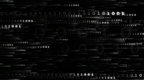 Data Stream (Big Horizontal) Stock Footage 576965