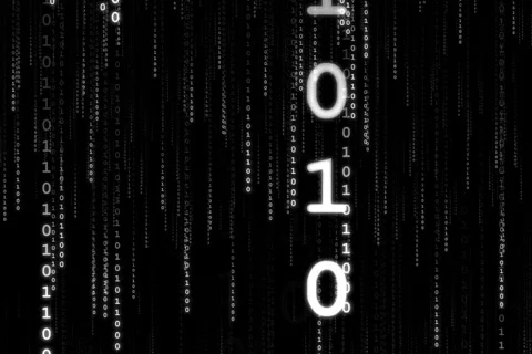 Data Stream (Big Vertical) Stock Footage 577082