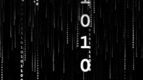 Data Stream (Big Vertical) Stock Footage 577104