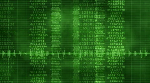 Data stream digital graphics  Stock Footage 50072320