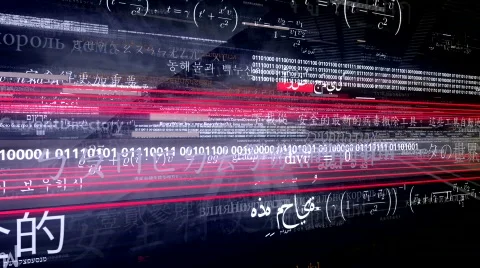 Data Stream Stock Footage