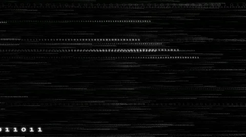 Data Stream (Horizontal) Stock Footage 576284