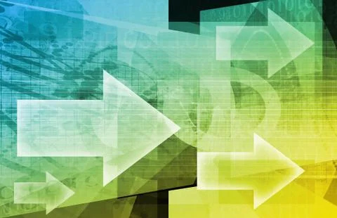 Data stream Stock Illustration