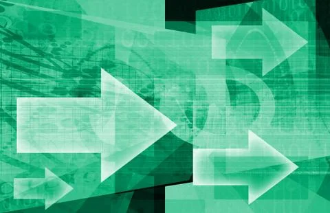 Data stream Stock Illustration