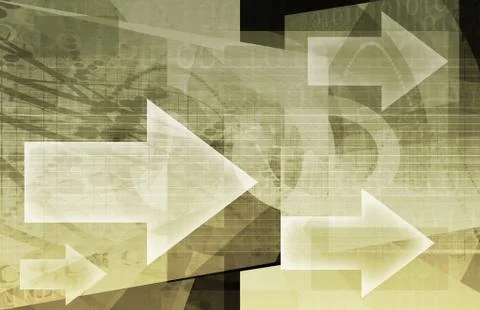 Data stream Stock Illustration