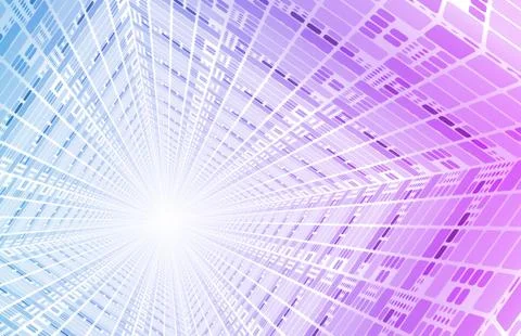 Data stream Stock Illustration