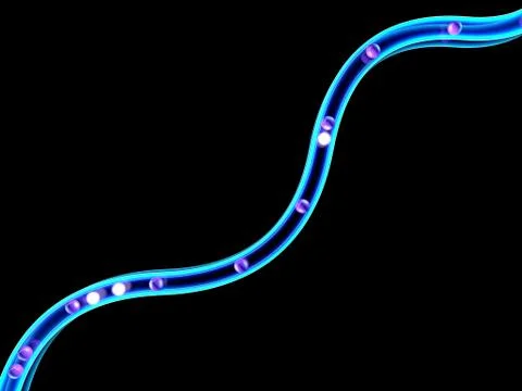 Data stream Stock Illustration
