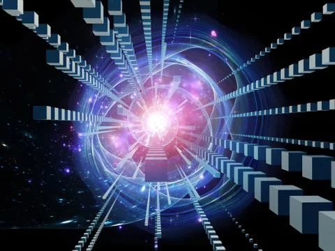 Data Stream Stock Illustration