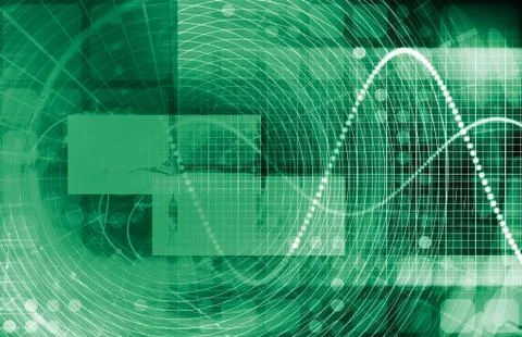 Data Stream Stock Illustration