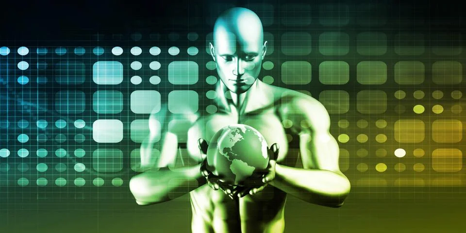 Data Stream Stock Illustration