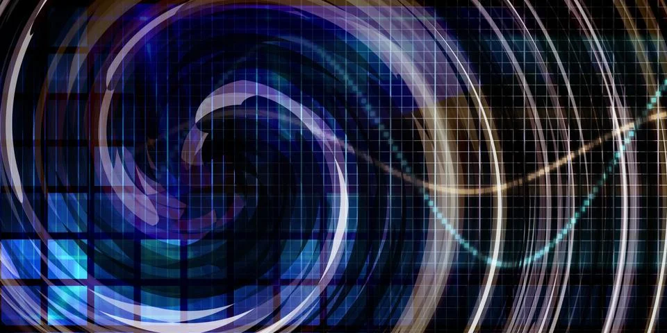 Data Stream Stock Illustration