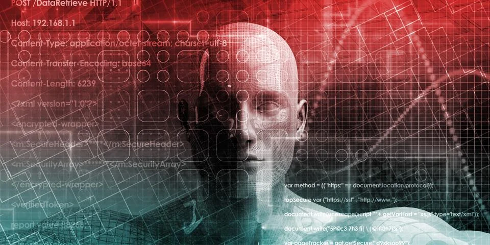 Data Stream Stock Illustration