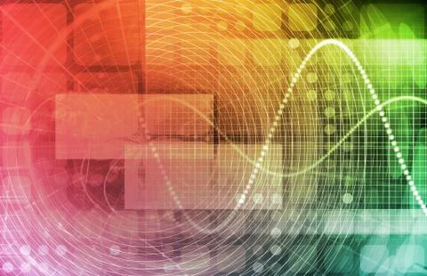 Data Stream Stock Illustration