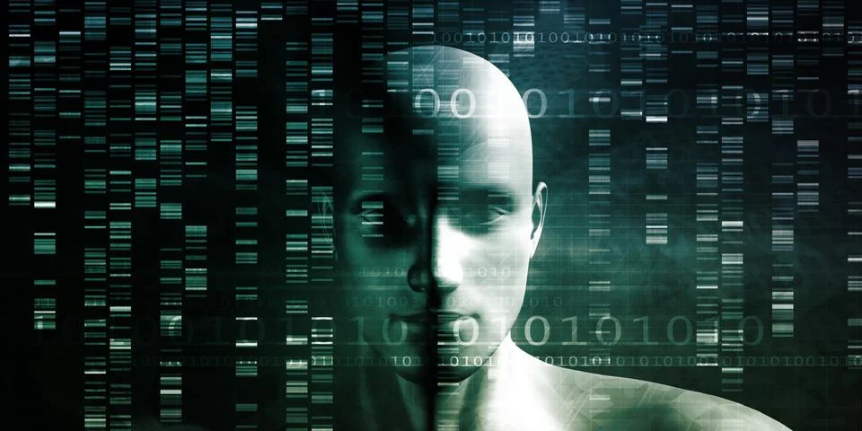 Data Stream Traffic Stock Illustration