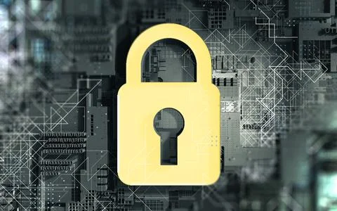 Data structure and information tools for networking business and cyber securi Illustrazione stock