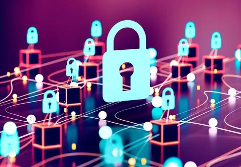 Data structure and information tools for networking business and cyber secu.. イラスト素材