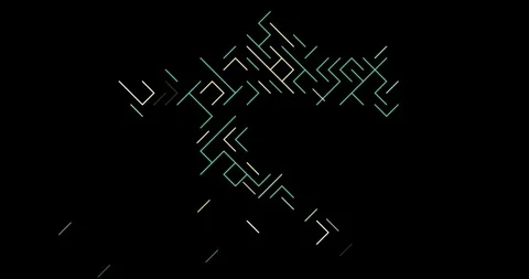 Data Style Diagonal Graphics Build Croatia Map Video stock 326833796
