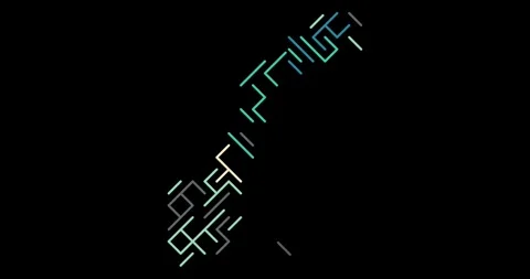 Data Style Diagonal Lines Build Norway Map Video stock 327022684