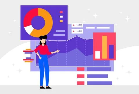Data Subject Concept Illustration Stock Illustration