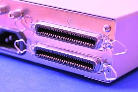 Data Switch 스톡 사진