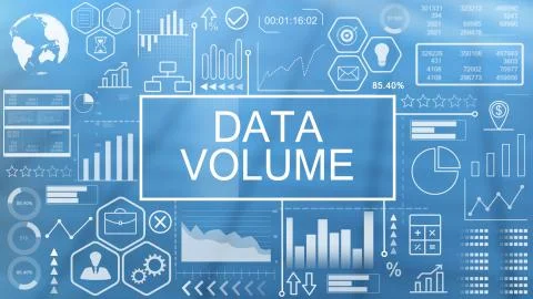 Data Synchronization, Animated Typography Stock Illustration