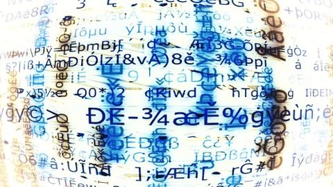 Data Tech Stock Illustration