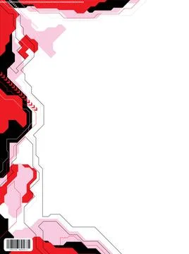 Data tech v4 Technical illustrated background with a futuristic feel with ... Stock Photos