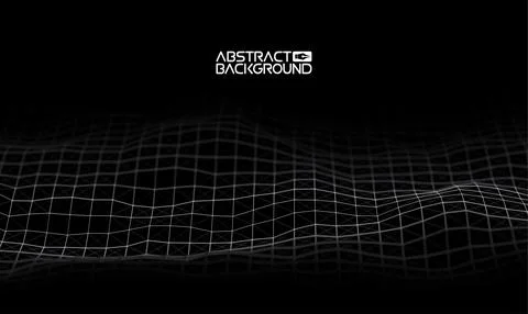 Data technology abstract futuristic illustration . Low poly shape with Stock Illustration