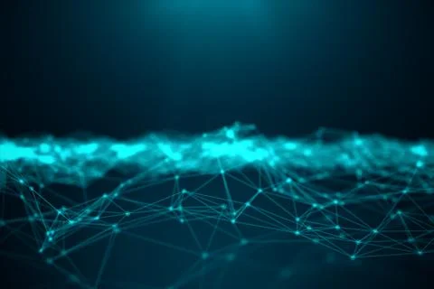 Data technology, abstract global network. Global connecting, network connection Stock Illustration