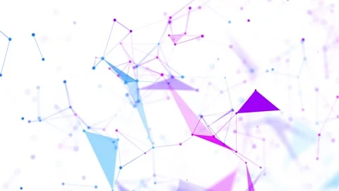 Data technology and scientific illustration. Abstract motion background. Stock Footage 314013358