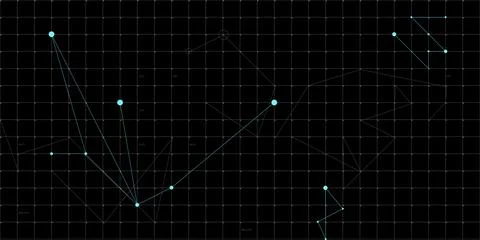 Data technology background. Abstract background. Connecting dots and lines .. Stock Illustration