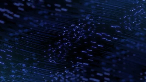 Data technology digital network connections concept, finance technology abs.. Stock Footage 269341050