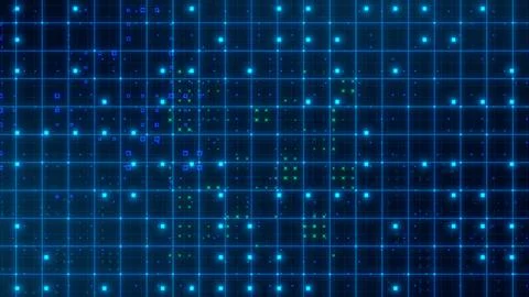 Data technology digital network connections concept, finance technology abs.. Stock Photos