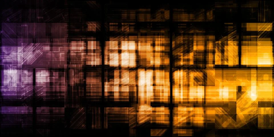 Data Technology Stock Illustration